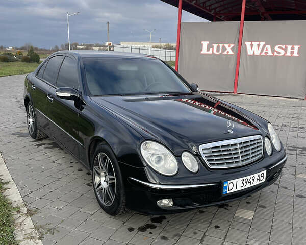 Чорний Мерседес Е-Клас, об'ємом двигуна 2.69 л та пробігом 270 тис. км за 7800 $, фото 4 на Automoto.ua