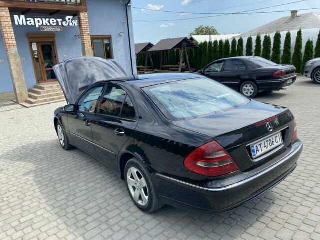 Черный Мерседес Е-Класс, объемом двигателя 2.1 л и пробегом 200 тыс. км за 6700 $, фото 6 на Automoto.ua