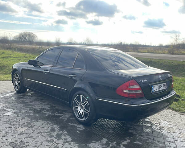 Чорний Мерседес Е-Клас, об'ємом двигуна 2.69 л та пробігом 270 тис. км за 7800 $, фото 7 на Automoto.ua
