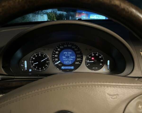 Черный Мерседес Е-Класс, объемом двигателя 4.97 л и пробегом 327 тыс. км за 5200 $, фото 31 на Automoto.ua