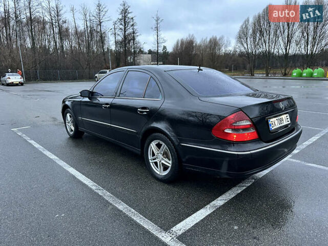 Черный Мерседес Е-Класс, объемом двигателя 2.7 л и пробегом 349 тыс. км за 5500 $, фото 5 на Automoto.ua