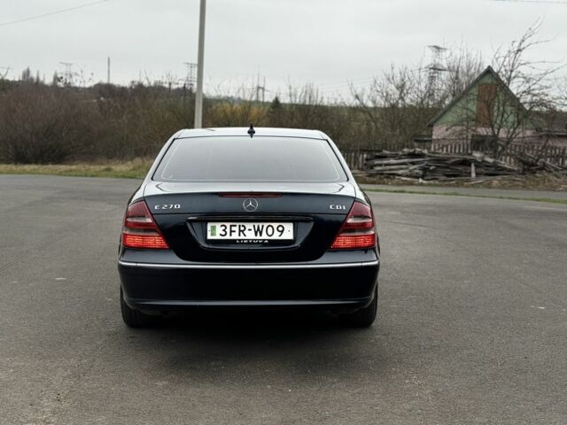 Чорний Мерседес Е-Клас, об'ємом двигуна 2.7 л та пробігом 340 тис. км за 3250 $, фото 10 на Automoto.ua