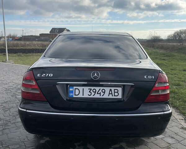 Чорний Мерседес Е-Клас, об'ємом двигуна 2.69 л та пробігом 270 тис. км за 7800 $, фото 8 на Automoto.ua