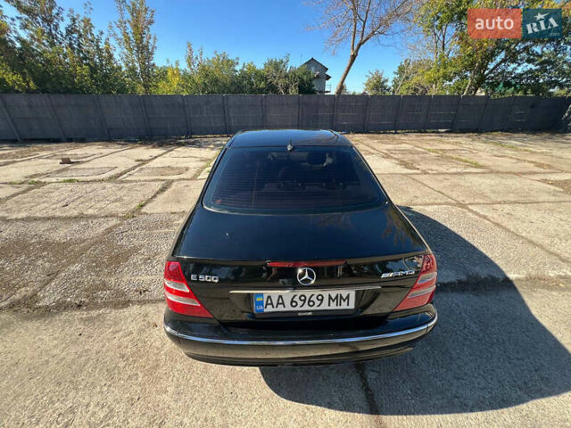 Чорний Мерседес Е-Клас, об'ємом двигуна 4.97 л та пробігом 341 тис. км за 4999 $, фото 18 на Automoto.ua