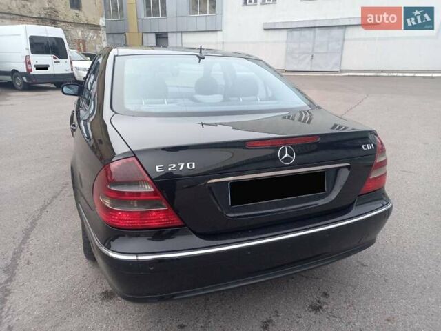 Чорний Мерседес Е-Клас, об'ємом двигуна 2.7 л та пробігом 318 тис. км за 6350 $, фото 8 на Automoto.ua