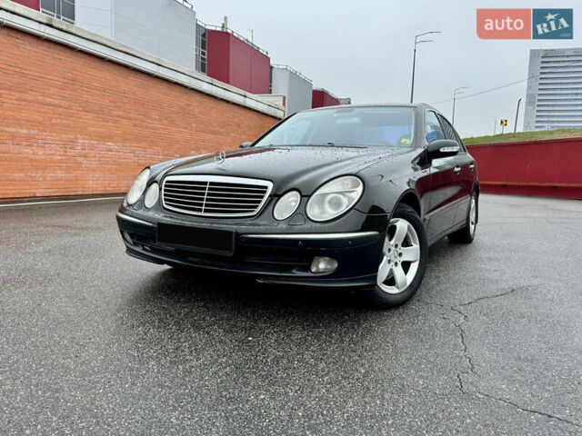 Черный Мерседес Е-Класс, объемом двигателя 3.2 л и пробегом 280 тыс. км за 5900 $, фото 4 на Automoto.ua