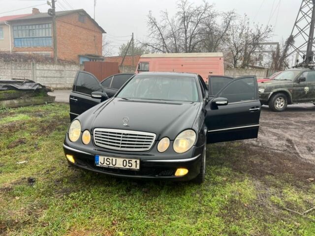 Чорний Мерседес Е-Клас, об'ємом двигуна 2.7 л та пробігом 323 тис. км за 4000 $, фото 1 на Automoto.ua