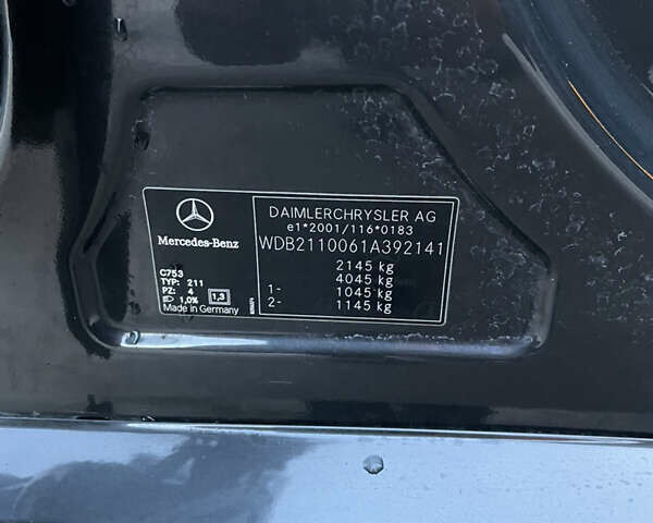 Чорний Мерседес Е-Клас, об'ємом двигуна 2.15 л та пробігом 400 тис. км за 7600 $, фото 28 на Automoto.ua