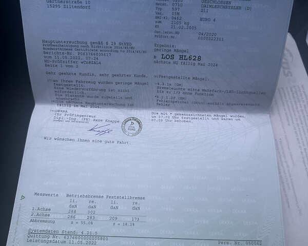 Чорний Мерседес Е-Клас, об'ємом двигуна 1.8 л та пробігом 298 тис. км за 7500 $, фото 34 на Automoto.ua