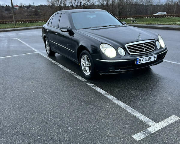 Черный Мерседес Е-Класс, объемом двигателя 2.7 л и пробегом 349 тыс. км за 5500 $, фото 2 на Automoto.ua
