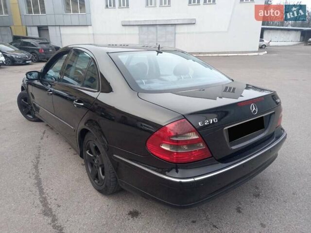 Чорний Мерседес Е-Клас, об'ємом двигуна 2.7 л та пробігом 318 тис. км за 6350 $, фото 7 на Automoto.ua