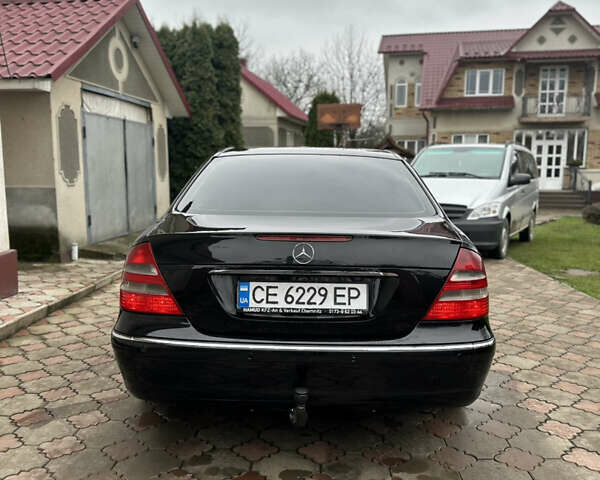 Черный Мерседес Е-Класс, объемом двигателя 3.2 л и пробегом 346 тыс. км за 6950 $, фото 4 на Automoto.ua