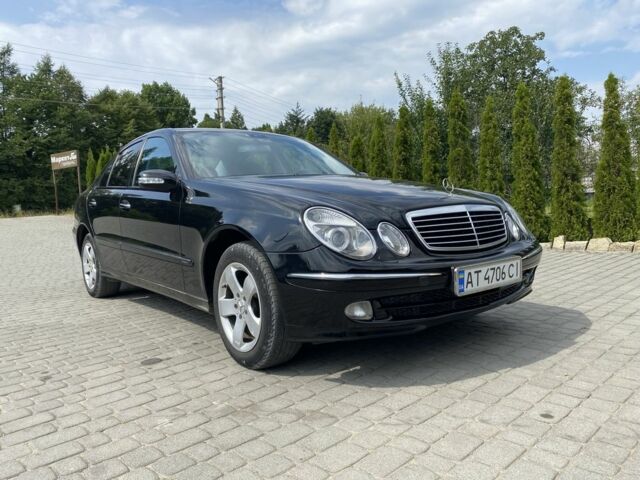 Черный Мерседес Е-Класс, объемом двигателя 2.1 л и пробегом 200 тыс. км за 6700 $, фото 4 на Automoto.ua