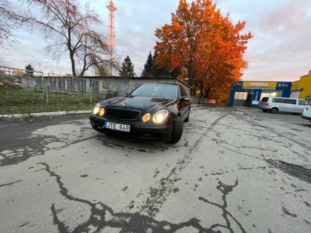 Чорний Мерседес Е-Клас, об'ємом двигуна 2.2 л та пробігом 300 тис. км за 3100 $, фото 2 на Automoto.ua