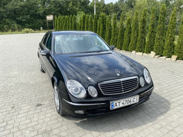 Черный Мерседес Е-Класс, объемом двигателя 2.1 л и пробегом 200 тыс. км за 6700 $, фото 2 на Automoto.ua