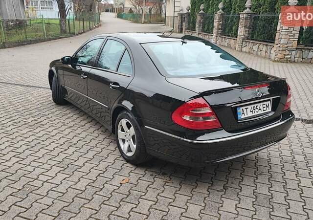 Черный Мерседес Е-Класс, объемом двигателя 1.8 л и пробегом 298 тыс. км за 8200 $, фото 11 на Automoto.ua