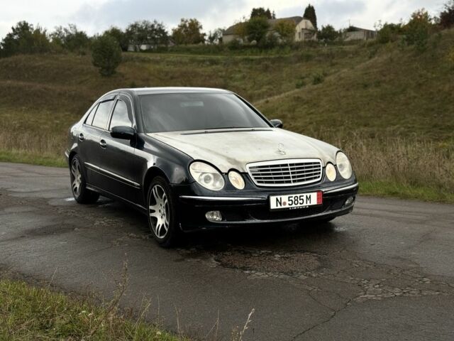 Мерседес Е-Клас 2004 у Рівному на Automoto.ua Чорний Мерседес Е-Клас, об'ємом двигуна 2.7 л та пробігом 340 тис. км за 3200 $, фото 2 на Automoto.ua