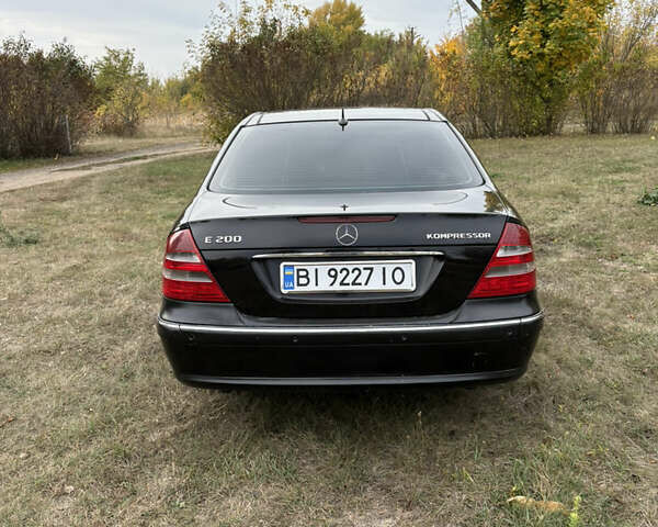 Черный Мерседес Е-Класс, объемом двигателя 2 л и пробегом 355 тыс. км за 6200 $, фото 3 на Automoto.ua