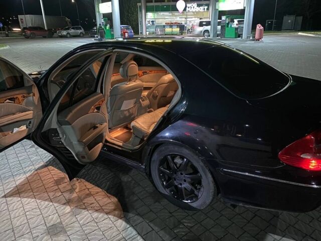 Чорний Мерседес Е-Клас, об'ємом двигуна 2.2 л та пробігом 344 тис. км за 3700 $, фото 2 на Automoto.ua