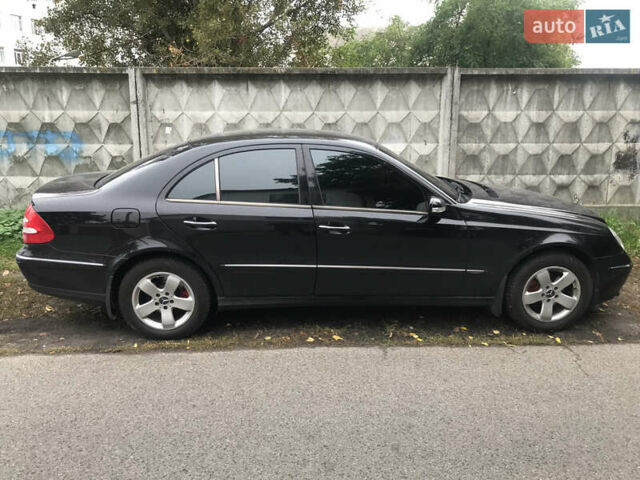 Мерседес Е-Клас 2005 у Борисполе на Automoto.ua Чорний Мерседес Е-Клас, об'ємом двигуна 1.8 л та пробігом 400 тис. км за 5777 $, фото 1 на Automoto.ua
