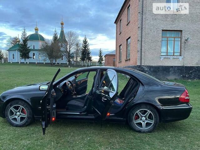 Черный Мерседес Е-Класс, объемом двигателя 2.69 л и пробегом 253 тыс. км за 6400 $, фото 4 на Automoto.ua