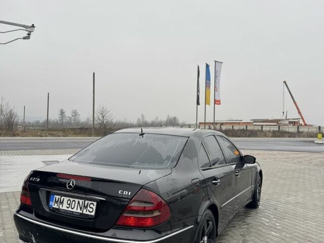 Черный Мерседес Е-Класс, объемом двигателя 2.7 л и пробегом 3 тыс. км за 3450 $, фото 2 на Automoto.ua