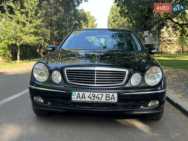 Черный Мерседес Е-Класс, объемом двигателя 3.5 л и пробегом 295 тыс. км за 8800 $, фото 3 на Automoto.ua