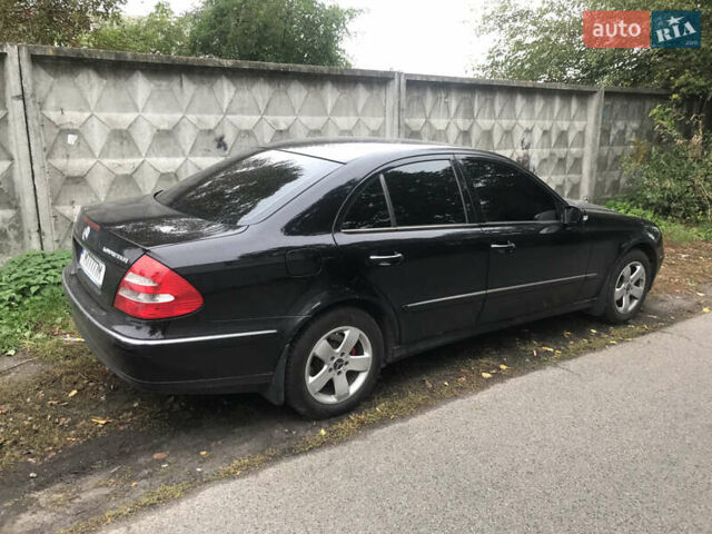 Мерседес Е-Клас 2005 у Борисполе на Automoto.ua Чорний Мерседес Е-Клас, об'ємом двигуна 1.8 л та пробігом 400 тис. км за 5777 $, фото 2 на Automoto.ua