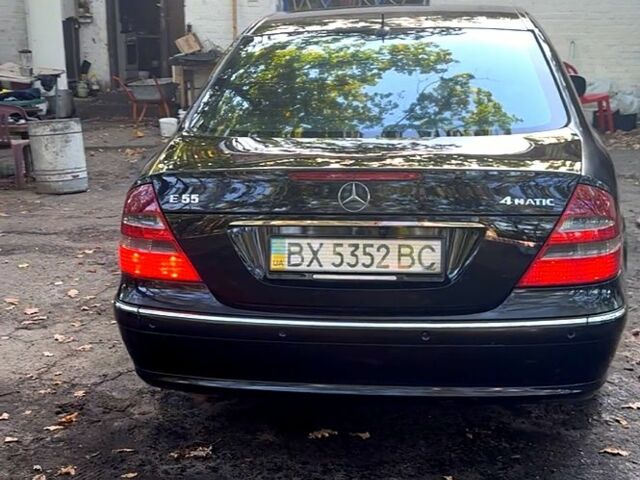 Черный Мерседес Е-Класс, объемом двигателя 3.5 л и пробегом 355 тыс. км за 5700 $, фото 2 на Automoto.ua