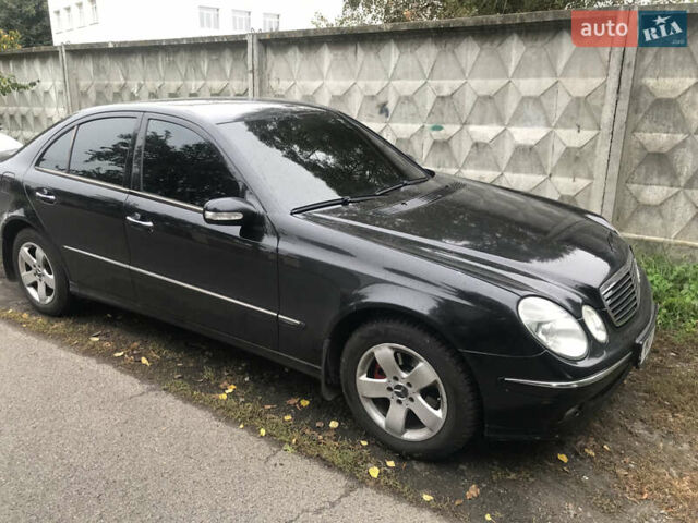Мерседес Е-Клас 2005 у Борисполе на Automoto.ua Чорний Мерседес Е-Клас, об'ємом двигуна 1.8 л та пробігом 400 тис. км за 5777 $, фото 3 на Automoto.ua