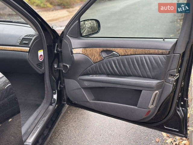 Черный Мерседес Е-Класс, объемом двигателя 2.99 л и пробегом 409 тыс. км за 7200 $, фото 19 на Automoto.ua