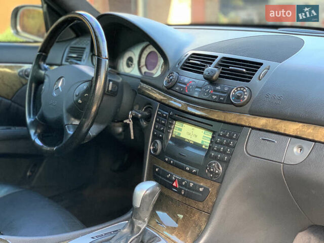 Мерседес Е-Класс 2006 в Ивано-Франковске на Automoto.ua Черный Мерседес Е-Класс, объемом двигателя 3 л и пробегом 326 тыс. км за 8200 $, фото 104 на Automoto.ua