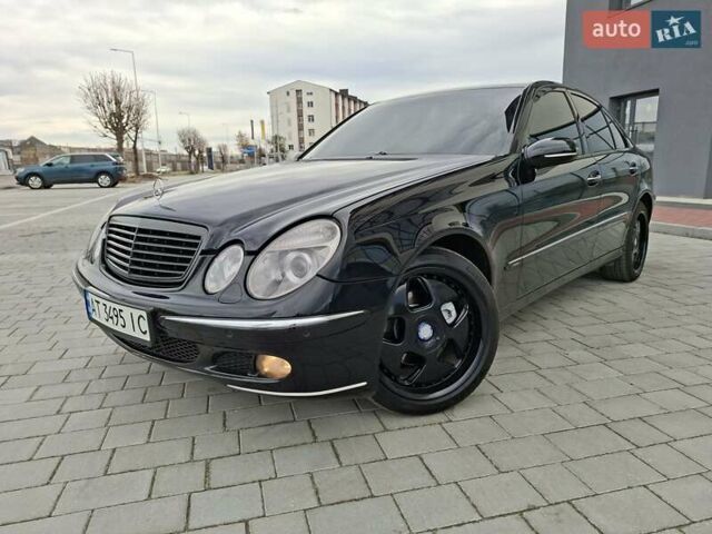 Черный Мерседес Е-Класс, объемом двигателя 3 л и пробегом 325 тыс. км за 8599 $, фото 19 на Automoto.ua