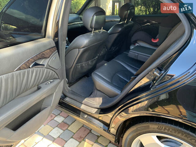 Мерседес Е-Класс 2006 в Ивано-Франковске на Automoto.ua Черный Мерседес Е-Класс, объемом двигателя 3 л и пробегом 326 тыс. км за 8200 $, фото 76 на Automoto.ua