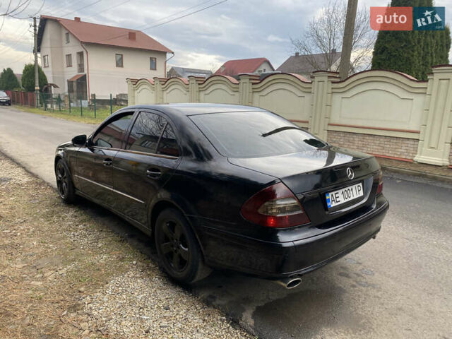 Чорний Мерседес Е-Клас, об'ємом двигуна 3 л та пробігом 252 тис. км за 6200 $, фото 9 на Automoto.ua
