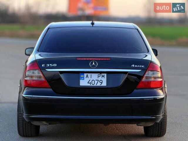 Черный Мерседес Е-Класс, объемом двигателя 3.5 л и пробегом 236 тыс. км за 10000 $, фото 3 на Automoto.ua