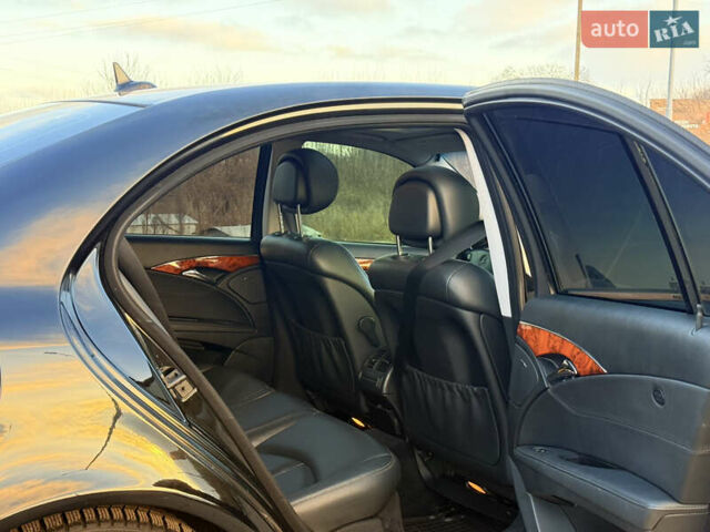 Чорний Мерседес Е-Клас, об'ємом двигуна 3.5 л та пробігом 216 тис. км за 8500 $, фото 28 на Automoto.ua