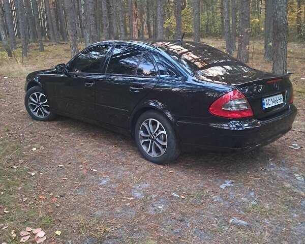 Мерседес Е-Класс 2007 в Маневичах на Automoto.ua Черный Мерседес Е-Класс, объемом двигателя 2.2 л и пробегом 340 тыс. км за 8650 $, фото 3 на Automoto.ua
