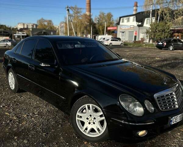 Мерседес Е-Класс 2007 в Черновцах на Automoto.ua Черный Мерседес Е-Класс, объемом двигателя 2.15 л и пробегом 280 тыс. км за 9500 $, фото 6 на Automoto.ua