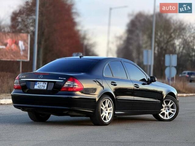 Черный Мерседес Е-Класс, объемом двигателя 3.5 л и пробегом 236 тыс. км за 10000 $, фото 4 на Automoto.ua