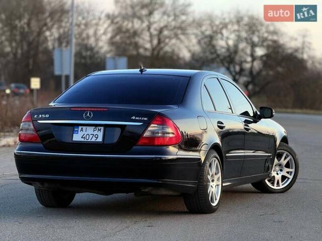 Черный Мерседес Е-Класс, объемом двигателя 3.5 л и пробегом 236 тыс. км за 10000 $, фото 6 на Automoto.ua
