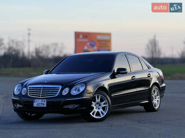 Чорний Мерседес Е-Клас, об'ємом двигуна 3.5 л та пробігом 216 тис. км за 8500 $, фото 6 на Automoto.ua
