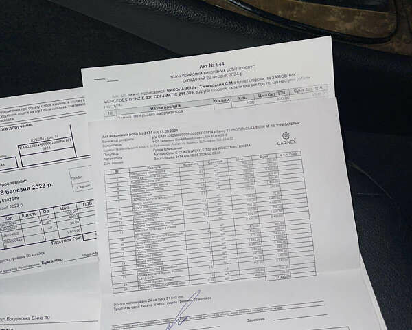 Чорний Мерседес Е-Клас, об'ємом двигуна 2.99 л та пробігом 374 тис. км за 4700 $, фото 31 на Automoto.ua