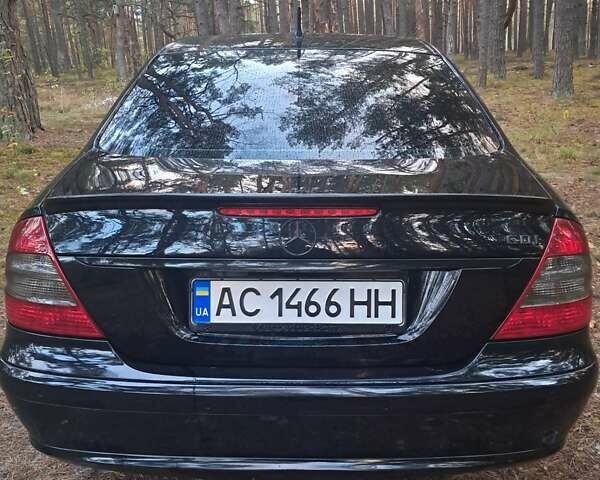 Мерседес Е-Класс 2007 в Маневичах на Automoto.ua Черный Мерседес Е-Класс, объемом двигателя 2.2 л и пробегом 340 тыс. км за 8650 $, фото 10 на Automoto.ua