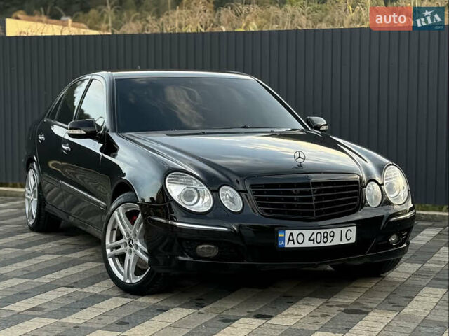 Мерседес Е-Класс 2007 в Хусте на Automoto.ua Черный Мерседес Е-Класс, объемом двигателя 3.2 л и пробегом 331 тыс. км за 9100 $, фото 2 на Automoto.ua