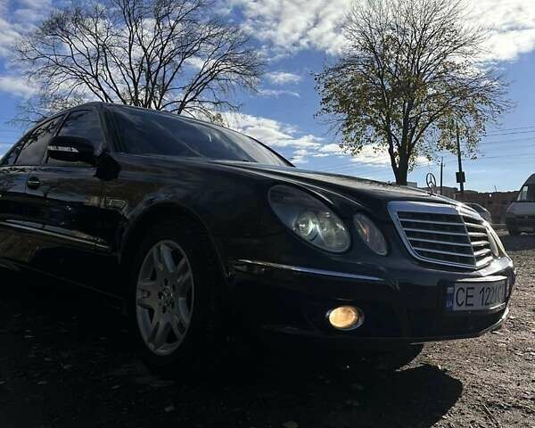 Мерседес Е-Класс 2007 в Черновцах на Automoto.ua Черный Мерседес Е-Класс, объемом двигателя 2.15 л и пробегом 280 тыс. км за 9500 $, фото 3 на Automoto.ua