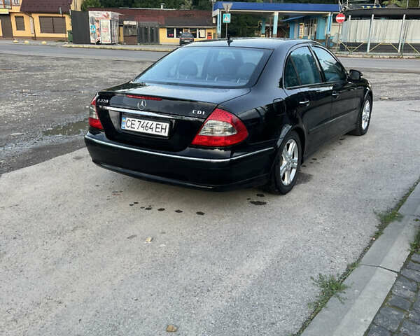 Черный Мерседес Е-Класс, объемом двигателя 2.2 л и пробегом 418 тыс. км за 8500 $, фото 1 на Automoto.ua
