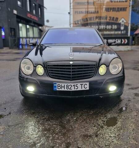 Черный Мерседес Е-Класс, объемом двигателя 1.8 л и пробегом 277 тыс. км за 7500 $, фото 7 на Automoto.ua