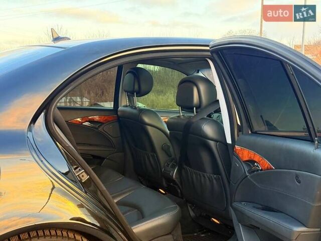 Черный Мерседес Е-Класс, объемом двигателя 3.5 л и пробегом 236 тыс. км за 10000 $, фото 8 на Automoto.ua