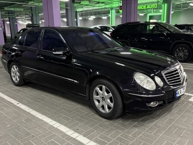 Черный Мерседес Е-Класс, объемом двигателя 3 л и пробегом 270 тыс. км за 7350 $, фото 1 на Automoto.ua